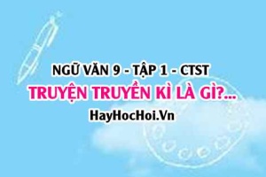 Truyện truyền kì là gì? Đặc điểm của truyện truyền kì thể hiện qua các yếu tố nào? Ngữ văn lớp 9